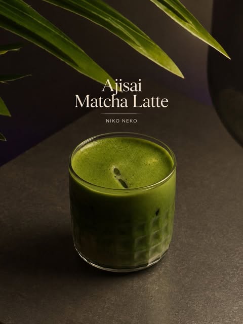 Ajisai Matcha Latte